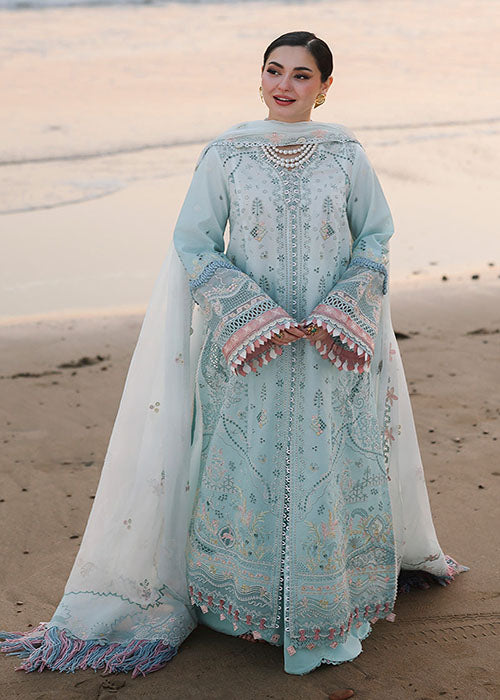 Qalamkar - Sahil Luxury Lawn Collection 2026 - SA-05